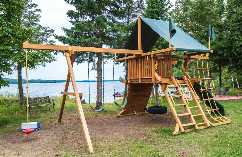 Playground at Skyport Lodge.