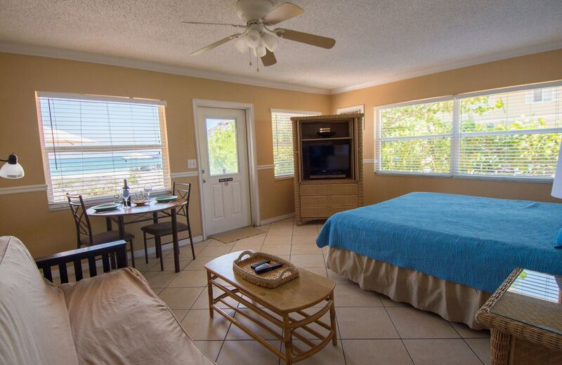 Guest room at Anna Maria Island Inn.