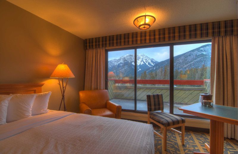 Guest room at Inns of Banff.