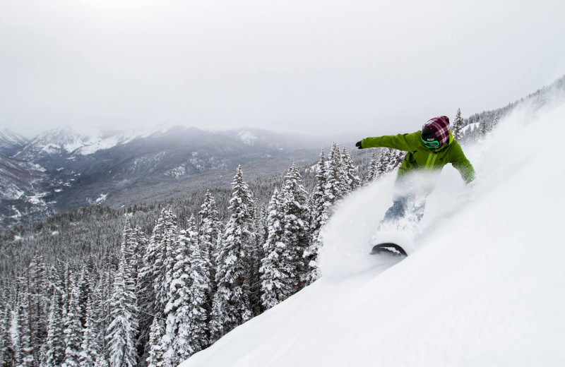 Skiing at Inn at Aspen.