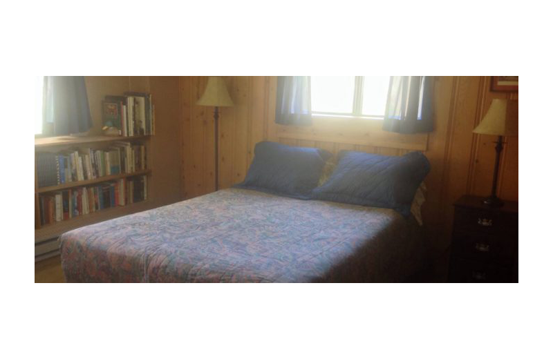 Guest bedroom at Rimrock Canyon Ranch.