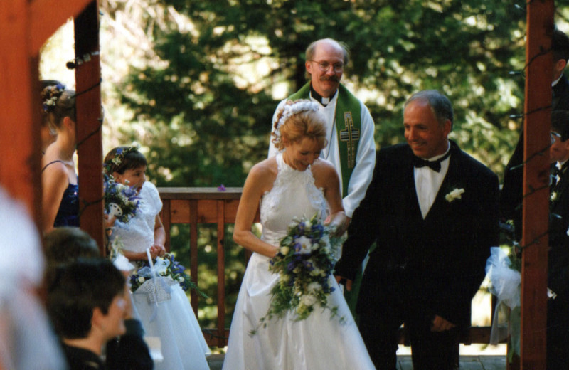 Wedding at McCaffrey House Bed and Breakfast.