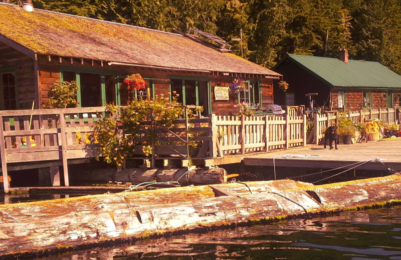 Exterior view of Blackfish Lodge.