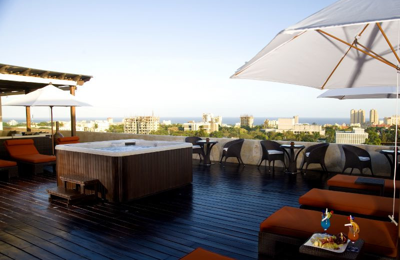 Roof Top View at Barceló Santo Domingo