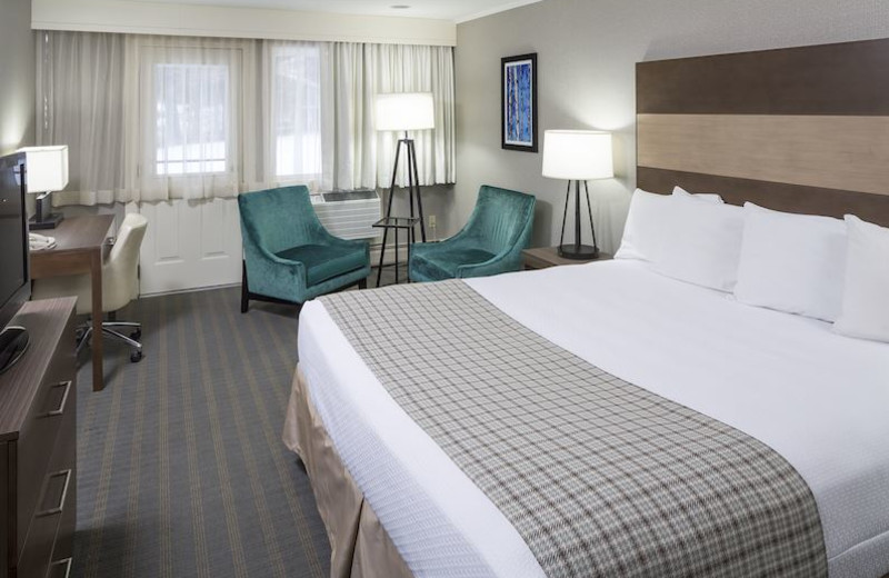Guest room at Golden Eagle Resort.
