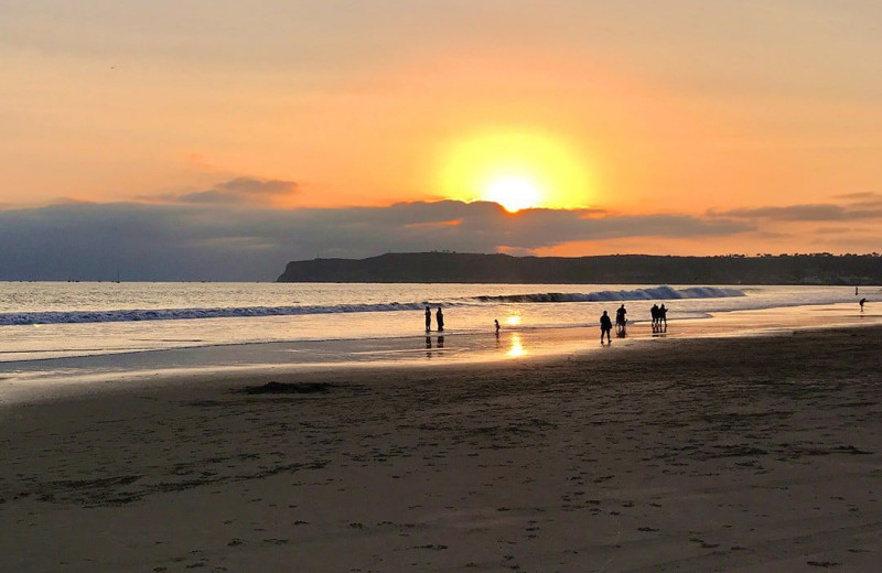 Beach at Coronado Beach Resort.