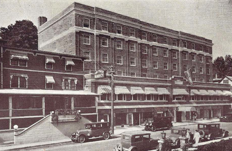 Historic photo of Northwoods Inn.