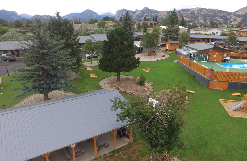 Aerial view of Murphy's Resort.