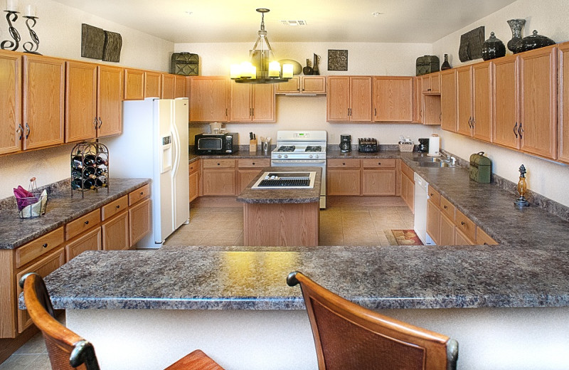 Suite kitchen at Inn on Barons Creek.