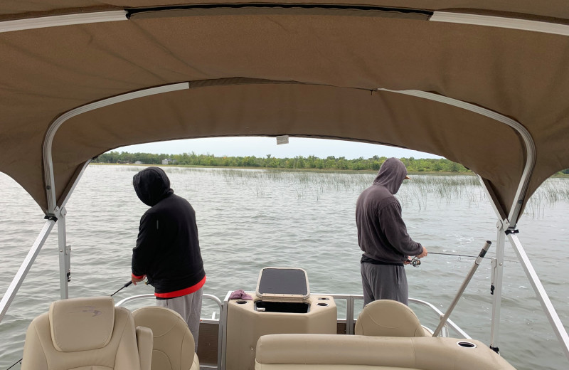 Fishing at Four Seasons Resort.