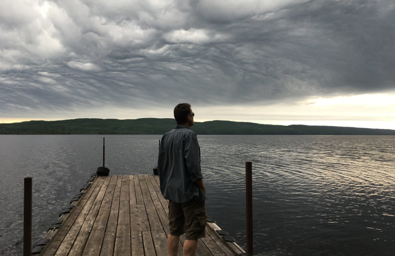 Dock at Heston's Lodge.