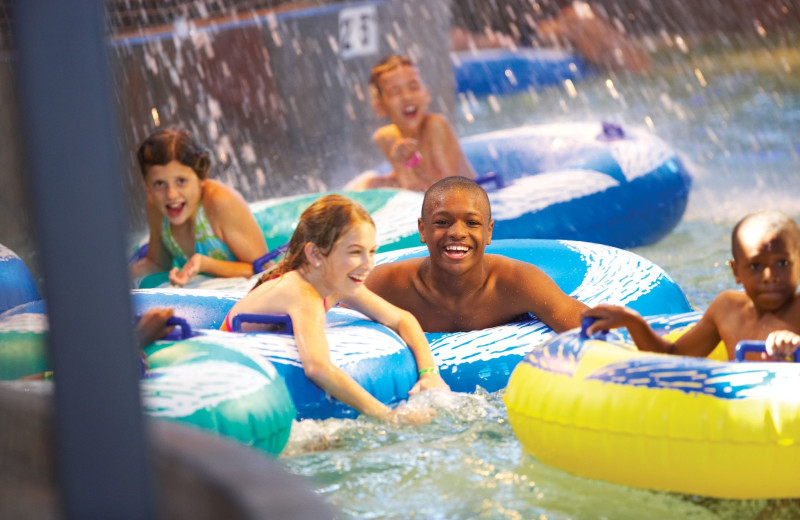 Lazy river at Grand Bear Resort at Starved Rock