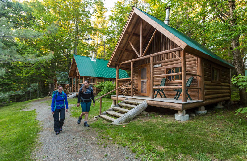 Exterior view of Little Lyford Lodge and Cabins.