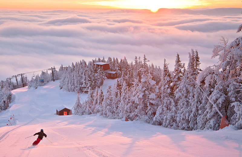 Skiing at Trapp Family Lodge.