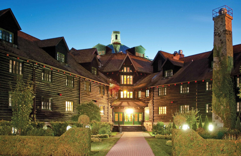 Exterior view of Fairmont Le Chateau Montebello.