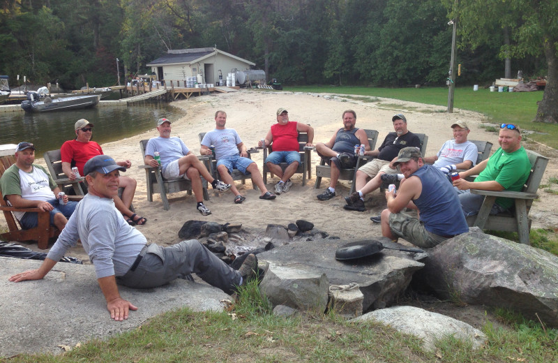 Group at Ballard's Black Island