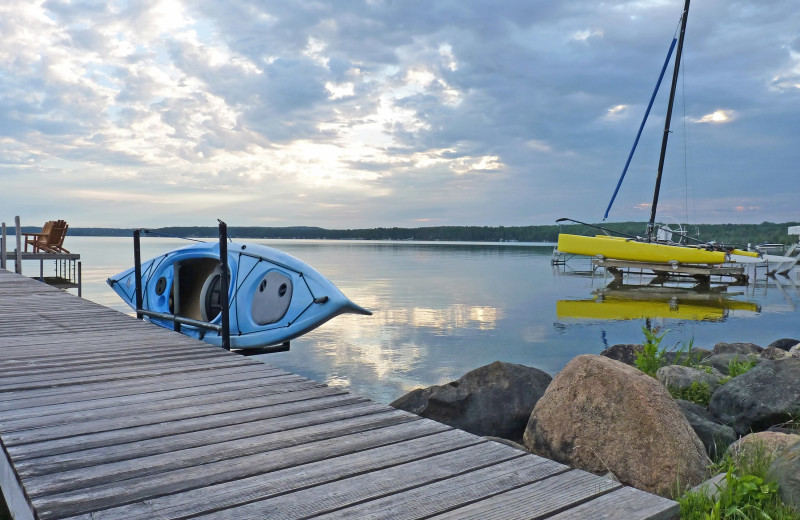 Torch Lake near Hawk's Eye Golf Resort.