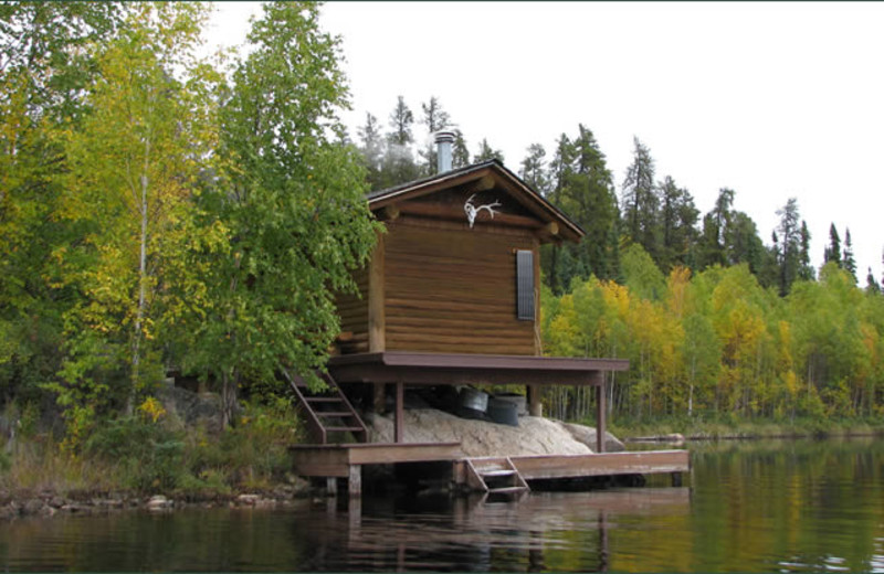 Sauna at Forest House.