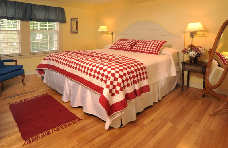 Guest room at Newagen Seaside Inn.