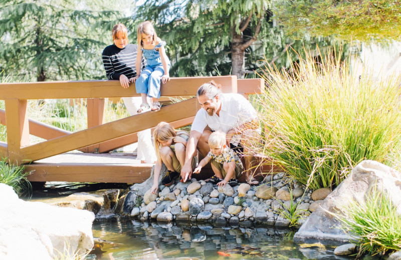 Family at Paso Robles Inn.