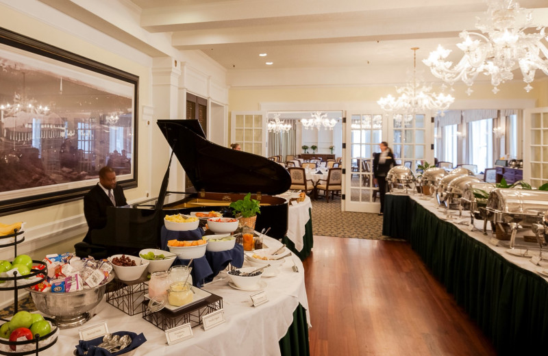 Dining at Pinehurst Resort.