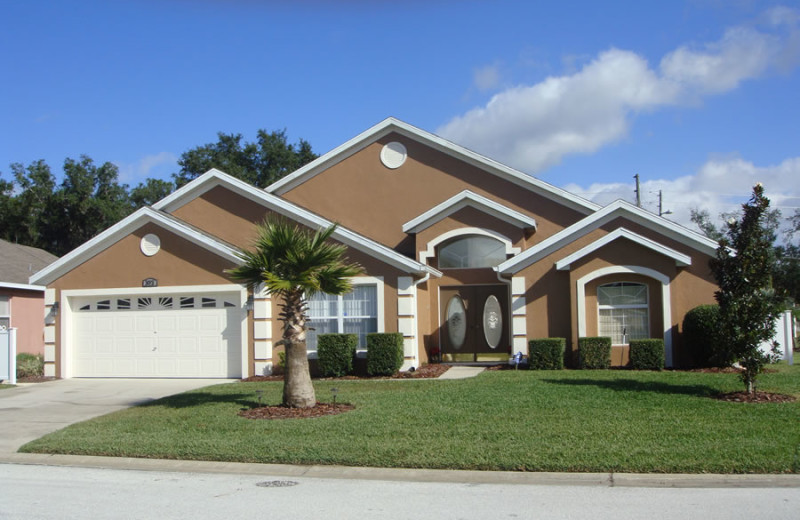 Rental exterior at Sunkiss Villas.