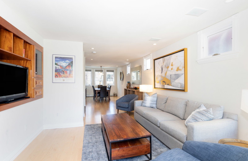 Rental interior at Accommodations in Telluride.