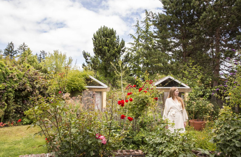 Garden at Galiano Oceanfront Inn and Spa.