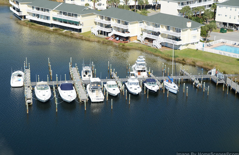 Marina at Sandpiper Cove.