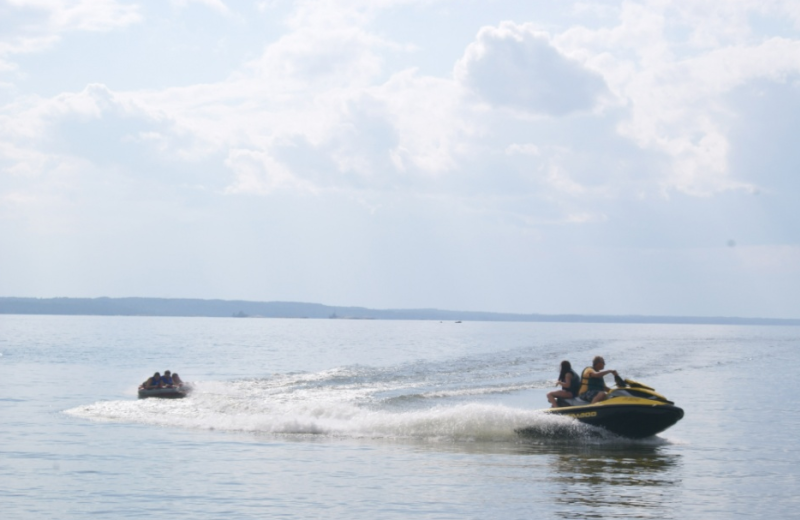 Water Fun at Sunset Cove Lodge