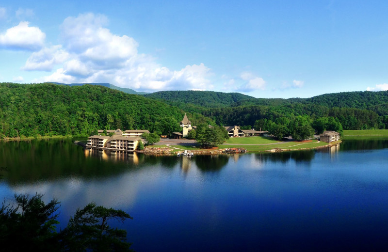 Exterior view of Cohutta Springs Conference Center.