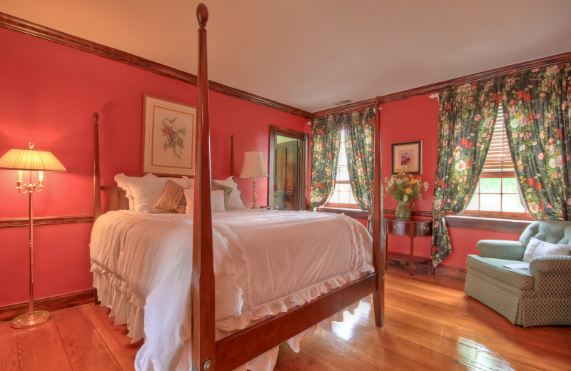 Guest room at  Combsberry Inn.