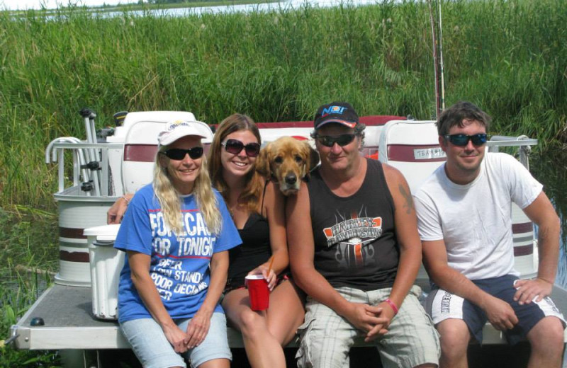 Group at Harris Hill Resort- Lake Of The Woods.