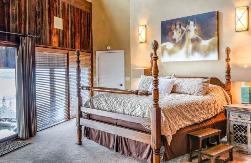 Guest bedroom at The Bella Vista Estate.