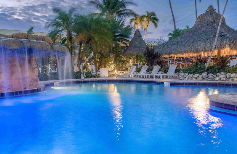 Outdoor pool at Holiday Inn, Key Largo Resort and Marina.