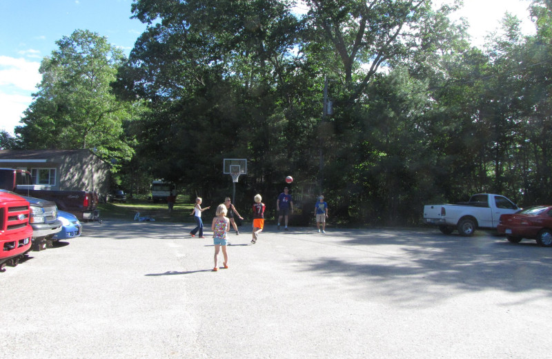 Basketball at Buckhorn Resort.