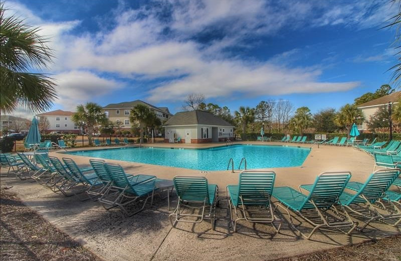 Rental pool at Barefoot Resort Rentals.