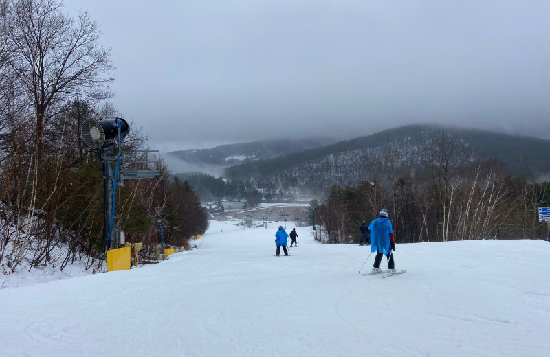 Gunstock Ski Area near Misty Harbor & Barefoot Beach Resort.