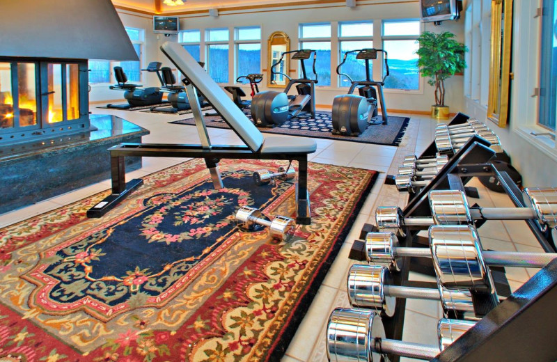 Fitness room at Nordic Village Resort.