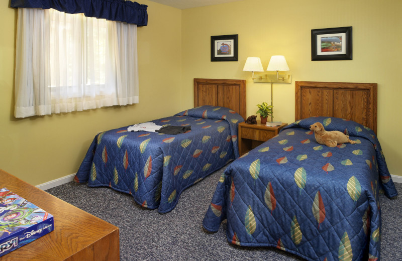 Guest bedroom at Summit Resort.