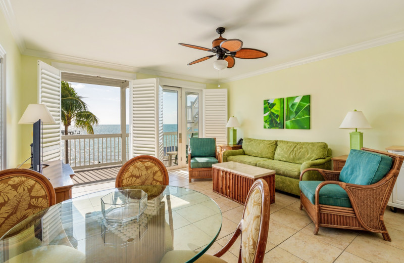 Guest room at Coconut Beach Resort.