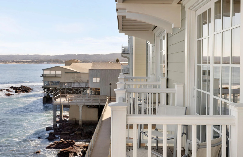 Balcony at InterContinental The Clement Monterey Hotel.