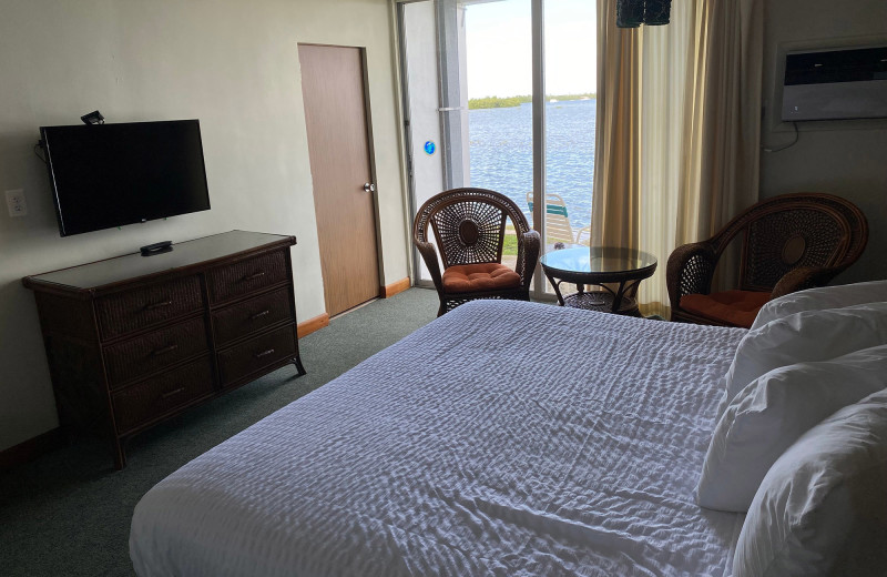 Guest room at Sugar Loaf Lodge.