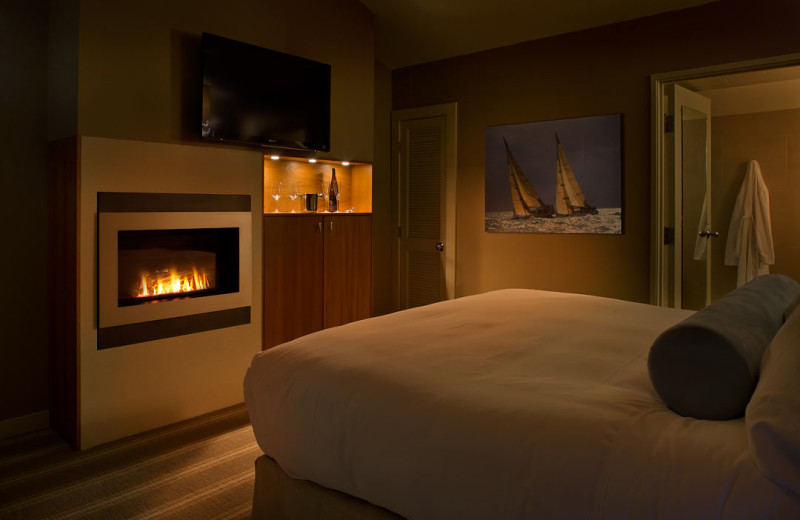 Guest room at Mill Street Inn.