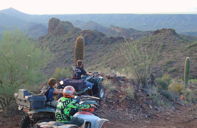 ATV at Rancho De Los Caballeros.
