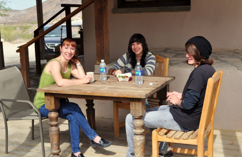 Family at Lajitas Resort.