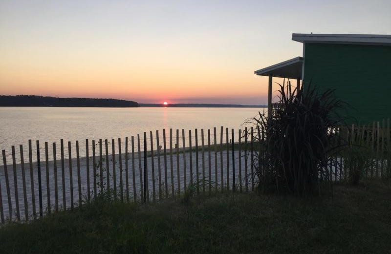 Sunset at D'Arbonne Pointe.