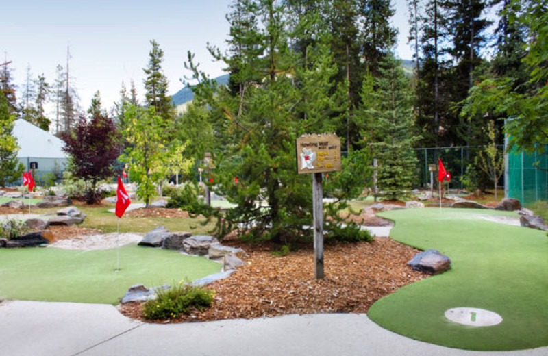 Mini Golf On-Site at the Panorama Vacation Retreat at Horsethief Lodge