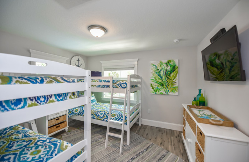 Rental bedroom at Siesta Key Luxury Rental Properties.