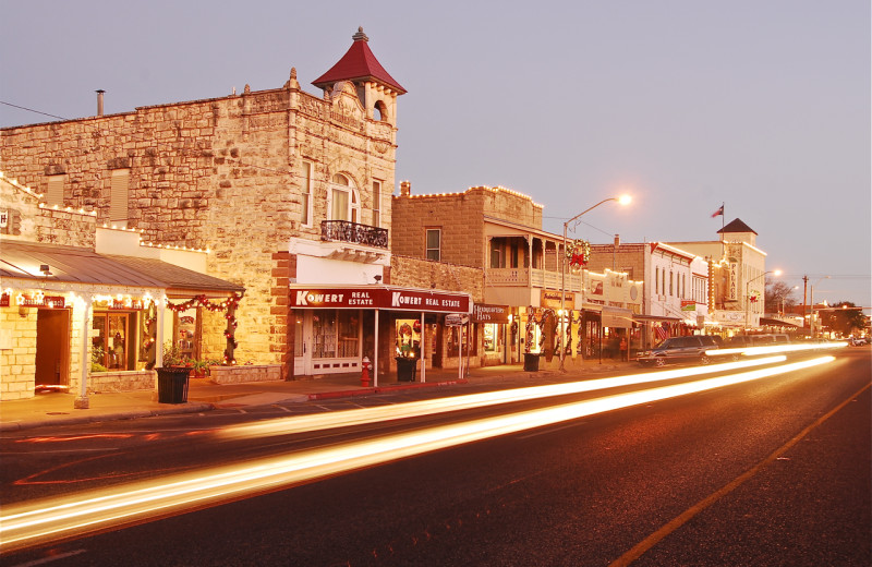 Historic town near Walnut Canyon Cabins.